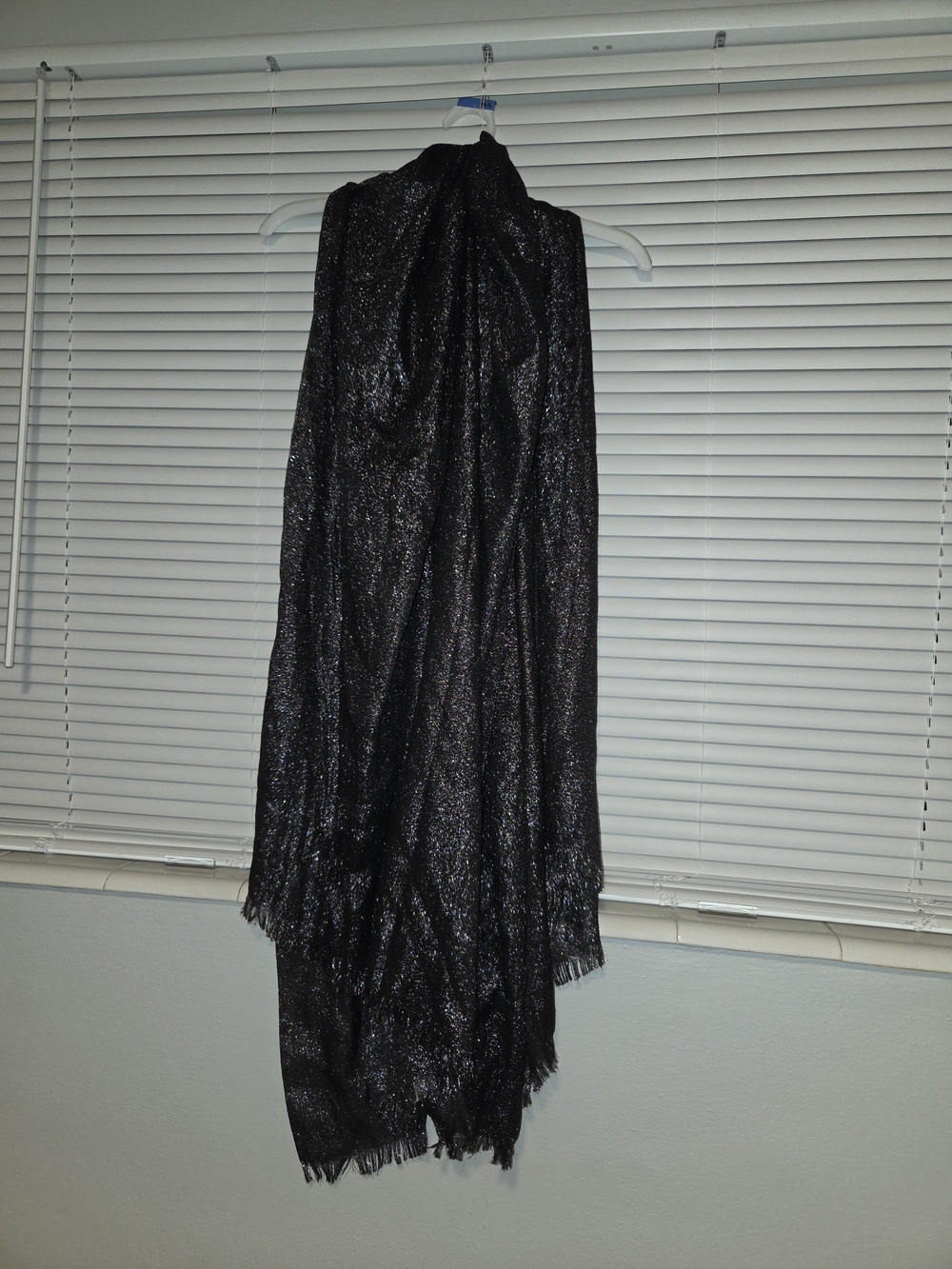 Black Shimmery Scarf